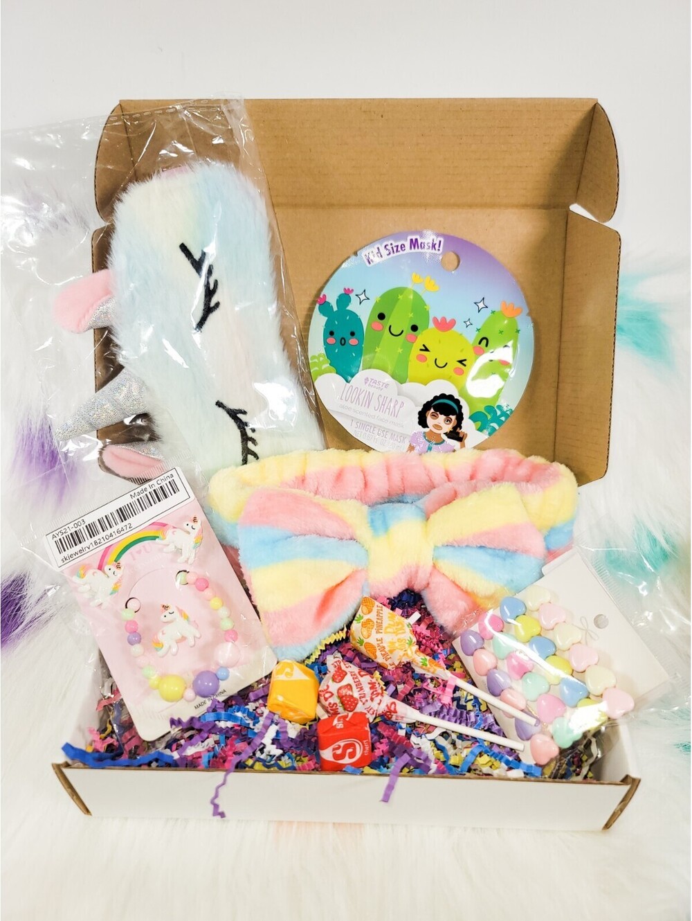 Girls Gift Box with Pink Theme for Relaxation